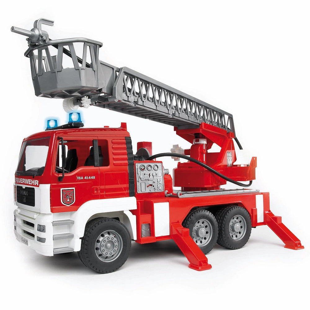 Bruder MAN TGA Fire Engine with Turntable Ladder and Water Pump