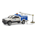 Bruder RAM 2500 Service Truck With Rotating Beacon Light