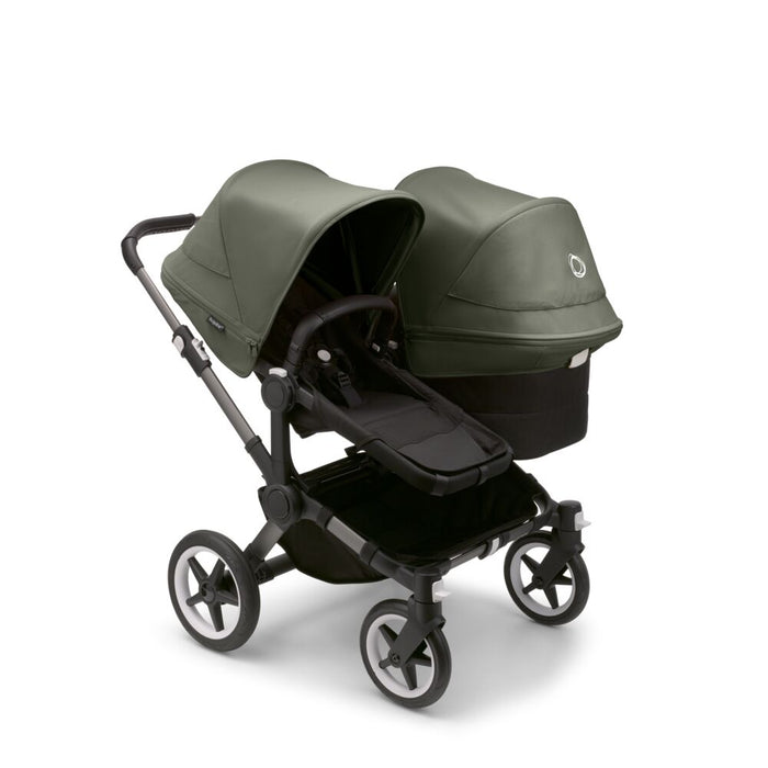 Bugaboo Donkey5 Duo Stroller - Graphite / Black / Forest Green