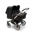 Bugaboo Donkey5 Twin Complete Stroller - Aluminum / Black