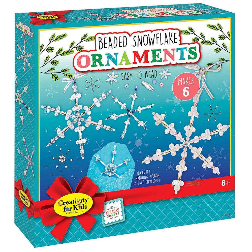 Creativity for Kids - Beaded Snowflake Ornaments