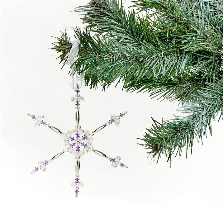 Creativity for Kids - Beaded Snowflake Ornaments