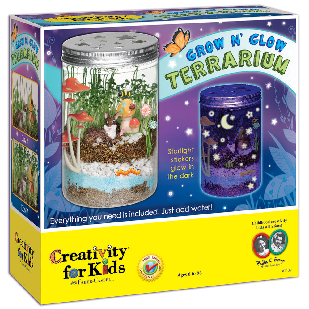 Creativity for Kids Grow 'n Glow Terrarium