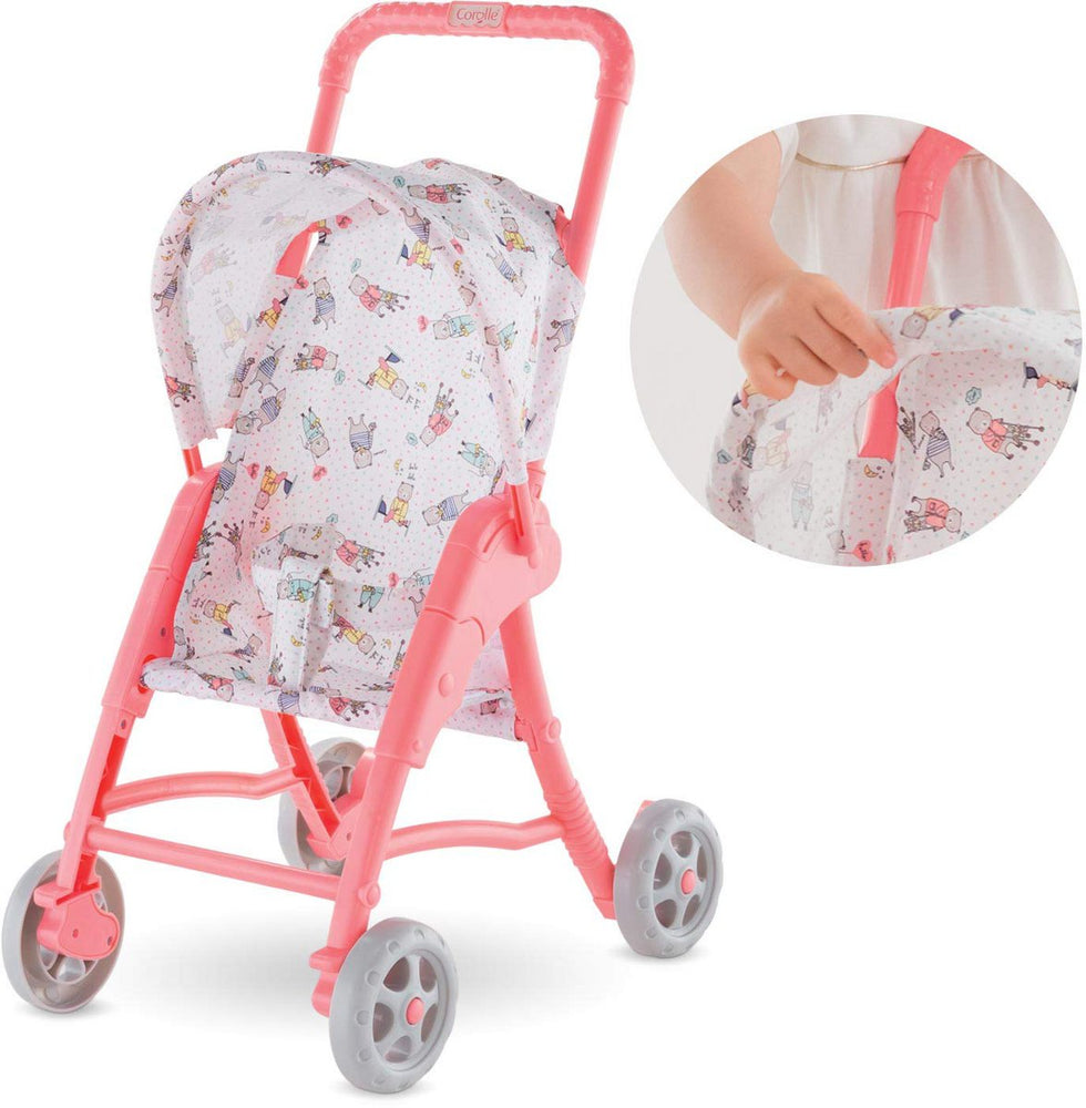 Corolle Baby Doll Stroller - Pink