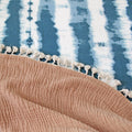 Crane Baby Crib Sheet - Caspian Tie-Dye