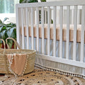 Crane Baby Crib Sheet - Desert Rose