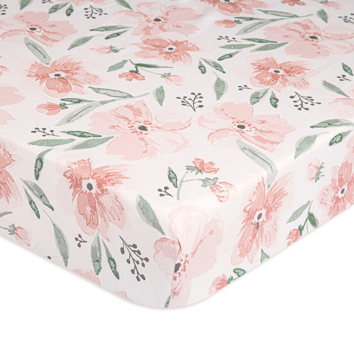 Crane Baby Crib Sheet - Parker Floral