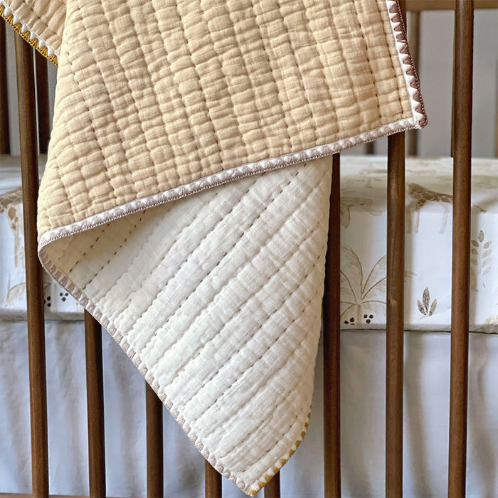 Crane Baby Quilted Blanket - Kendi