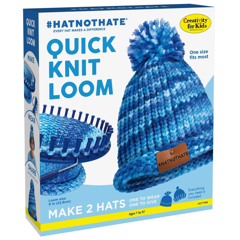 Creativity for Kids Hat not Hate Quick Knit Loom