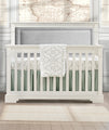 Natart Ithaca 5 in 1 Convertible Crib with Upholstered Panel
