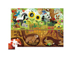 Crocodile Creek Backyard Discovery Above and Below 48 Piece Puzzle