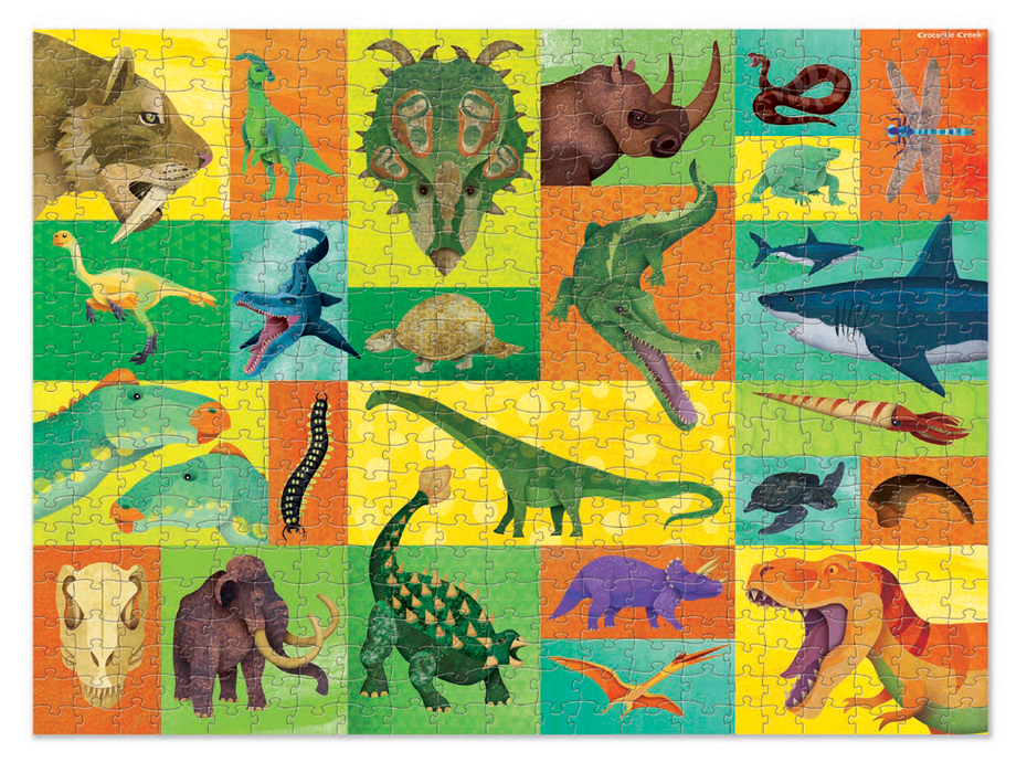 Crocodile Creek Prehistoric Giants 500 Piece Puzzle