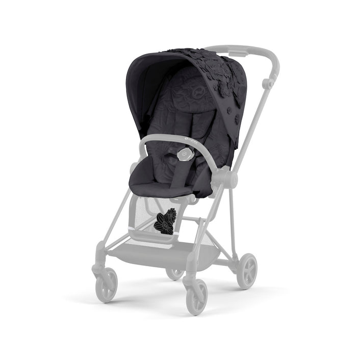 Cybex Mios3 Stroller Seat - Simple Flowers Grey
