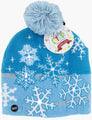Lotsa Lites Flashing Snowflake Knitted Hat