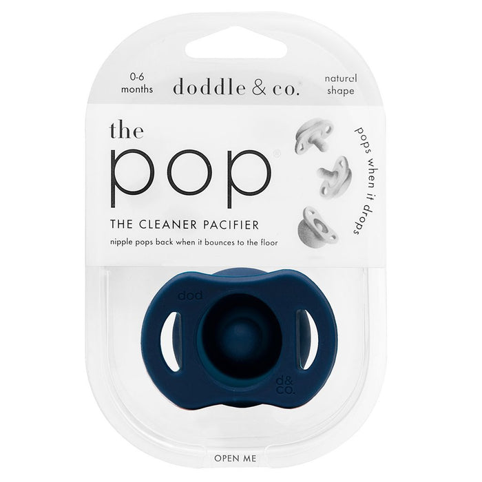 Doddle Pop Pacifier - Navy About You