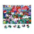 Eeboo Green Market 100-Piece Puzzle