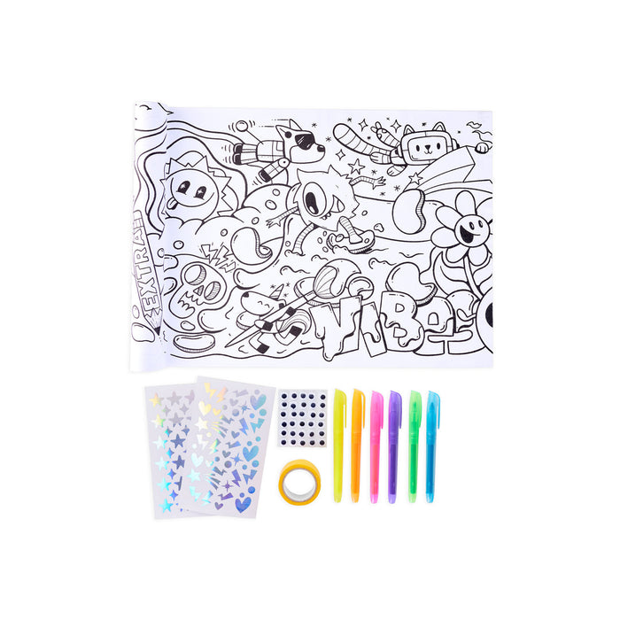 Faber-Castell Color-In Wall Mural