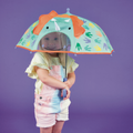 Floss and Rock 3D Color Changing Umbrella Dino