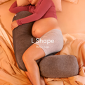 FridaMom Adjustable Keep-Cool Pregnancy Pillow