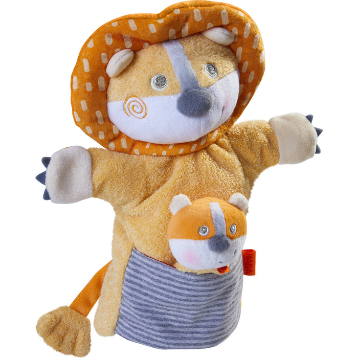 Haba Lion with Cub Glove Puppet