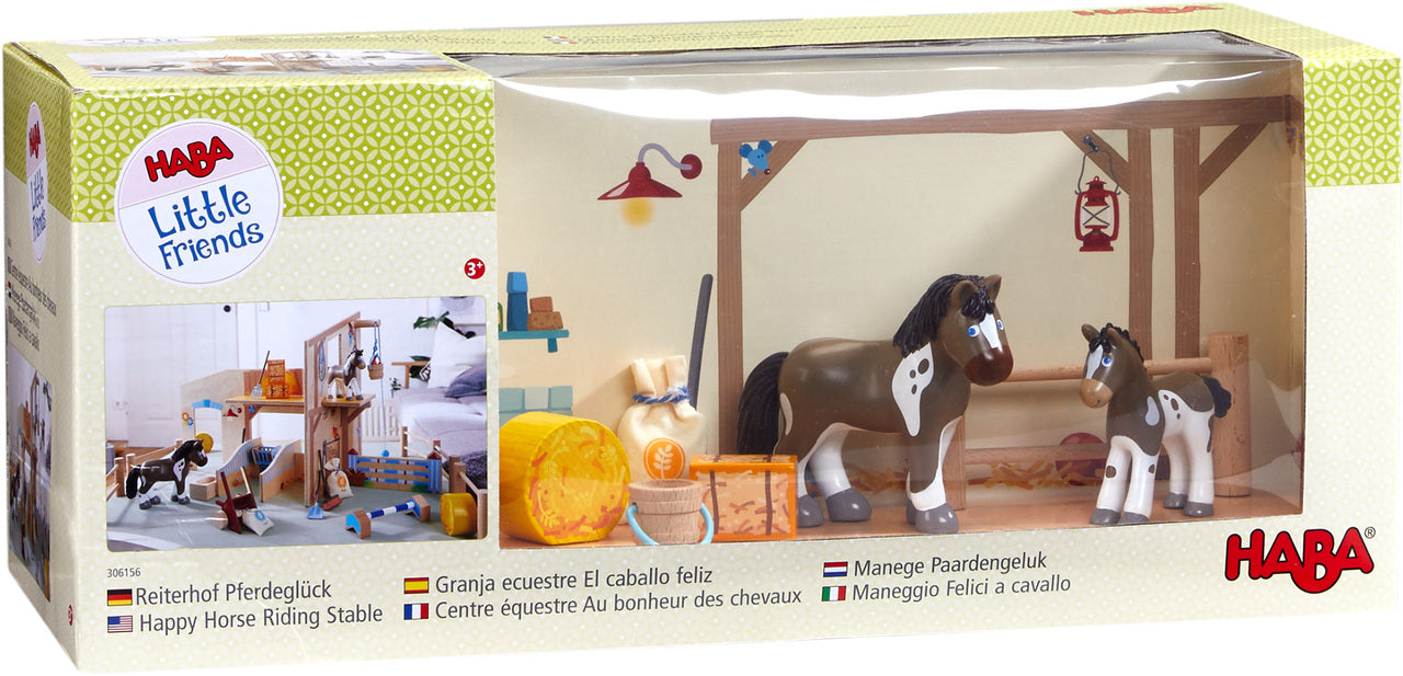 Haba Little Friends Happy Horse Riding Stable