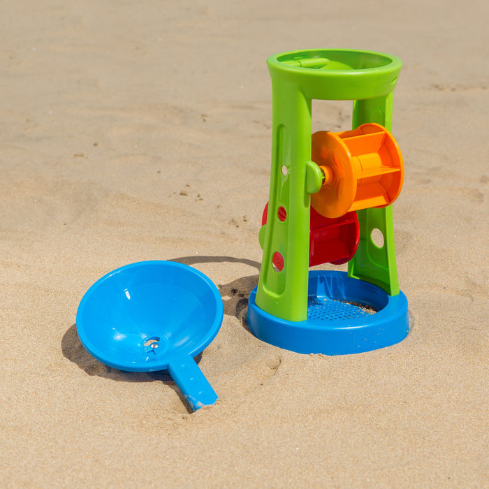 Hape - Double Sand and Water Wheel