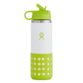 Hydro Flask 20 oz Kids Wide Mouth Water Bottle with Straw Lid - Jungle