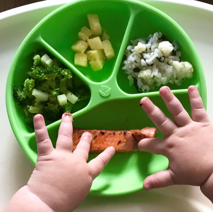 Green Sprouts Silicone Learning Bowl