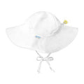 I Play Solid Brim Sun Protection Hat White