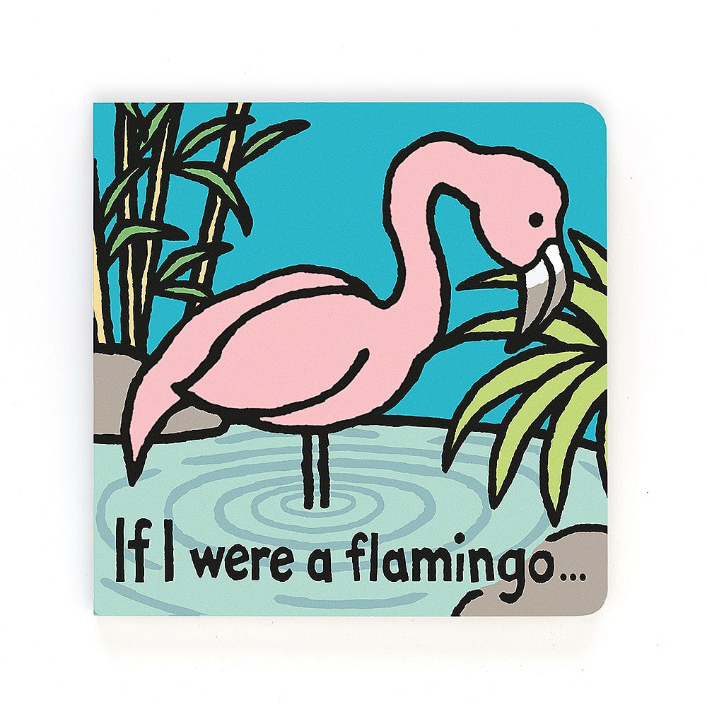 Jellycat If I were A Flamingo Book