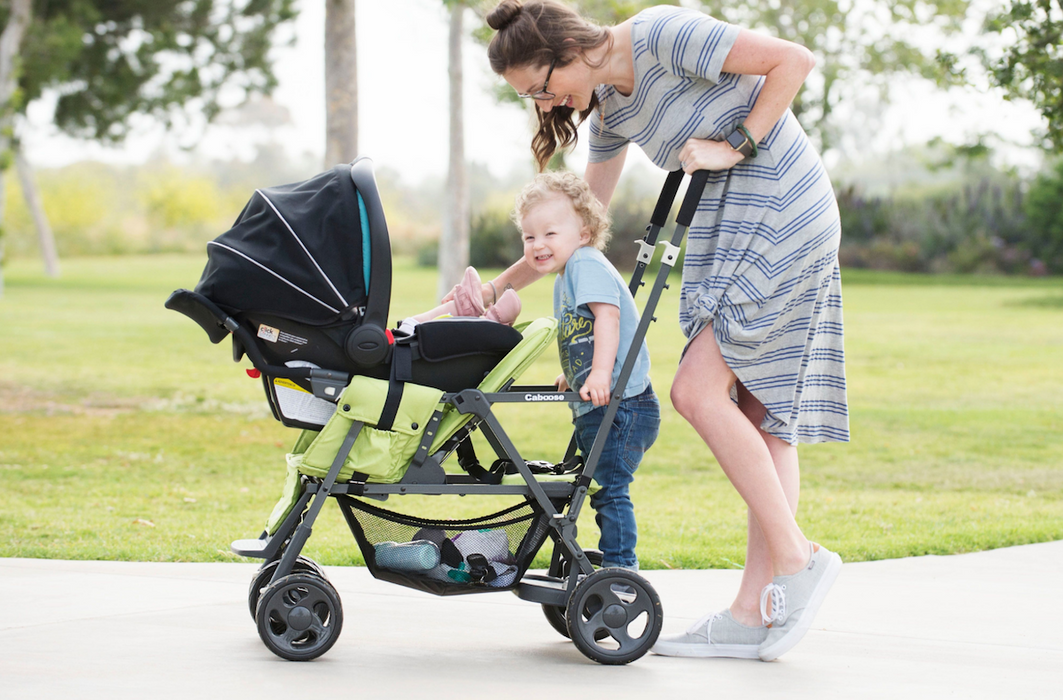 Joovy Caboose Sit And Stand Tandem Double Stroller