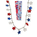 Flashing Light Up USA Star Necklace