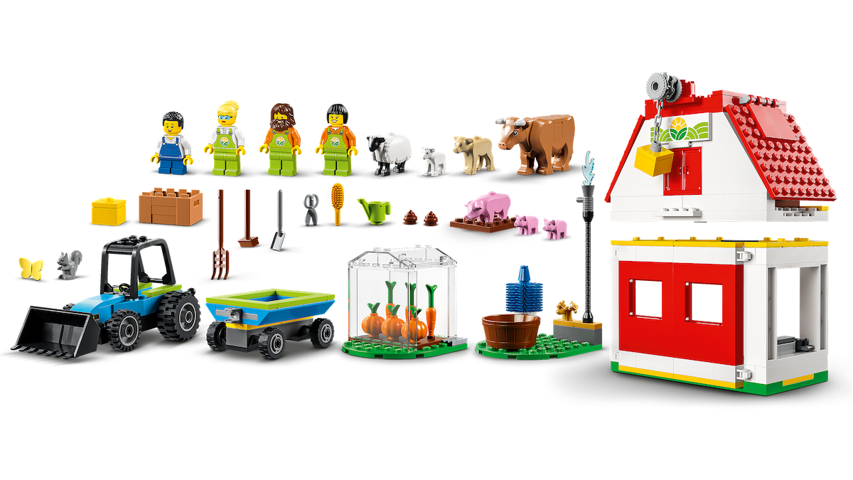 Lego City Barn and Farm Animals