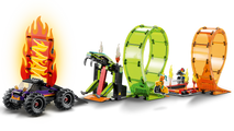 Lego City Stuntz Double Loop Stunt Arena