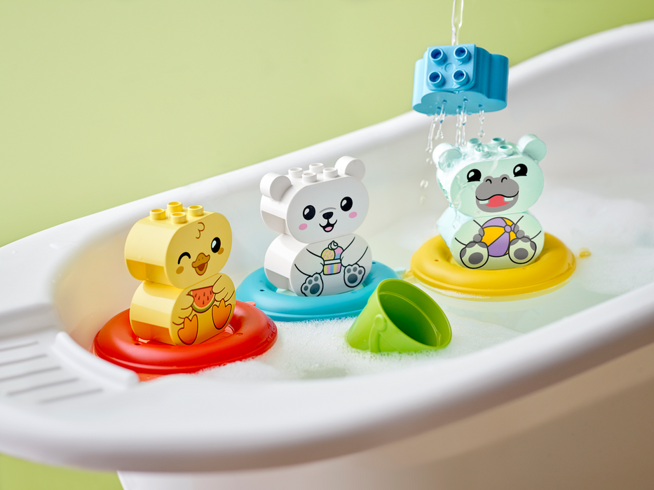 Lego Duplo Bath Time Fun: Floating Animal Train