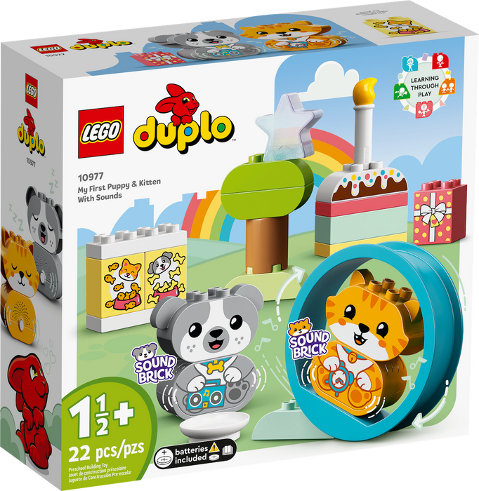 Lego Duplo My First Puppy and Kitten With Sounds