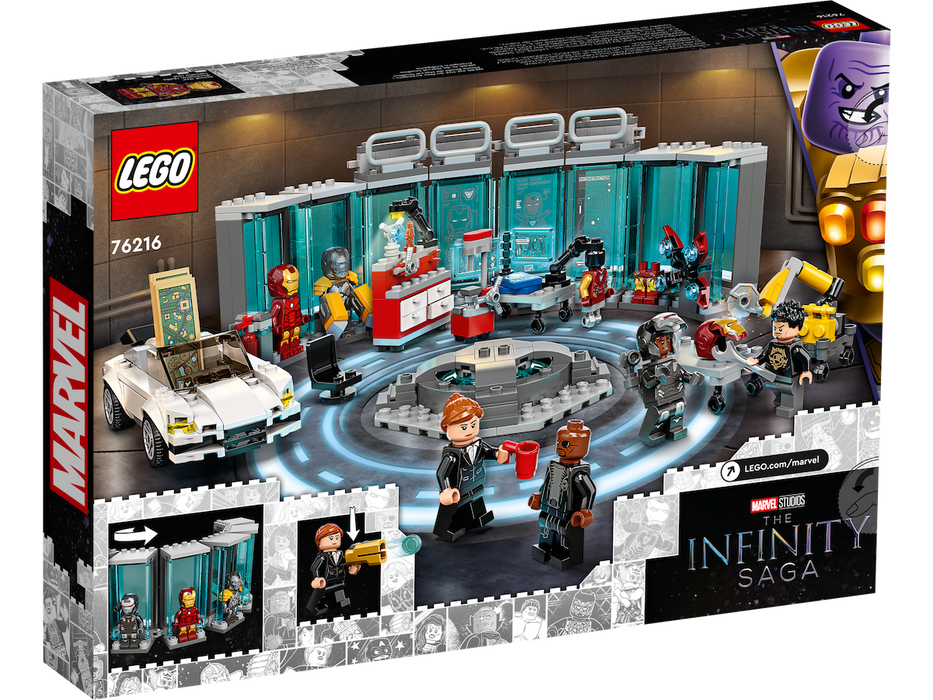 Lego Iron Man Armory