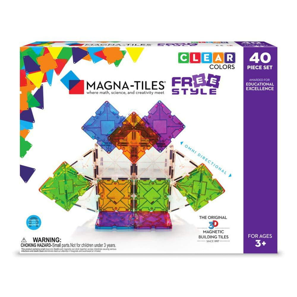 Magna-Tiles Freestyle 40-Piece Set
