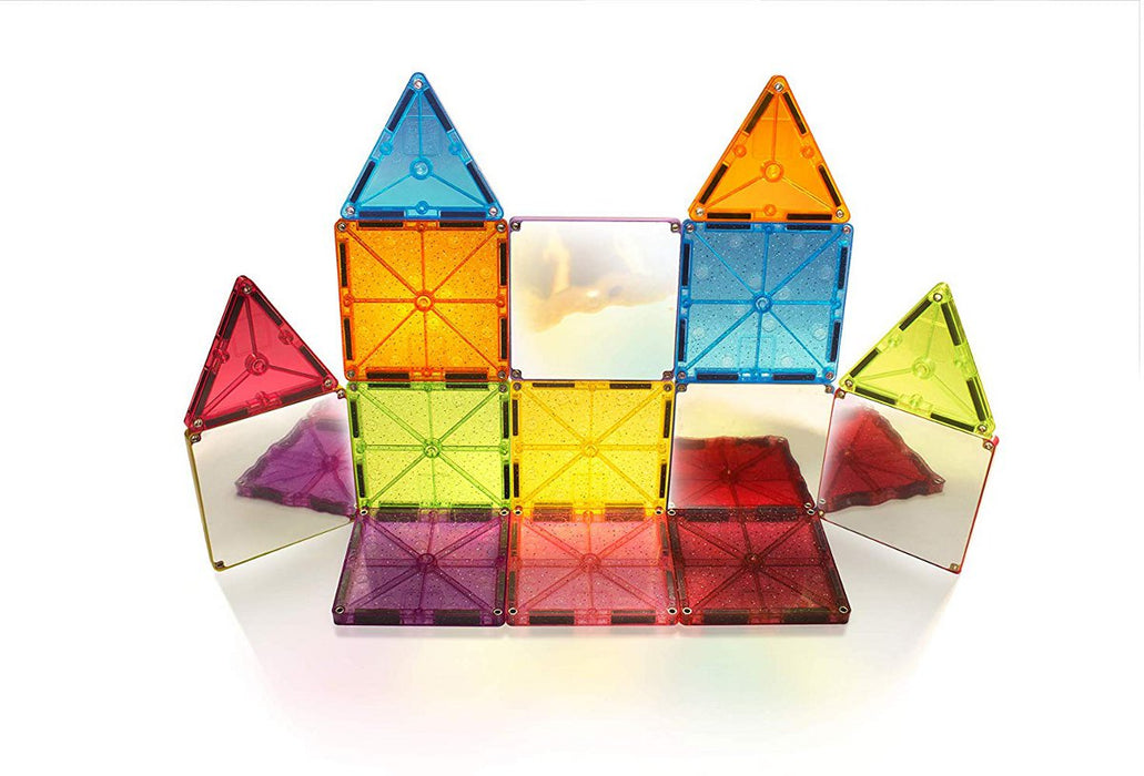 Magna-Tiles Stardust Glitter and Mirrors 15-Piece