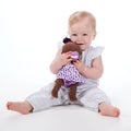 Manhattan Toy - Wee Baby Stella Doll - Brown Doll with Black Hair