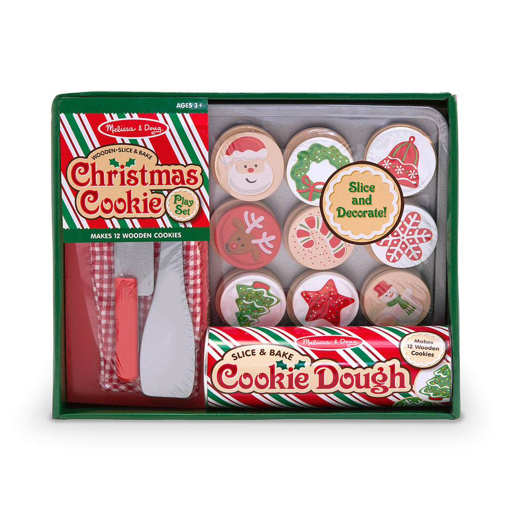 Melissa and Doug Slice and Bake Christmas Cookie Set