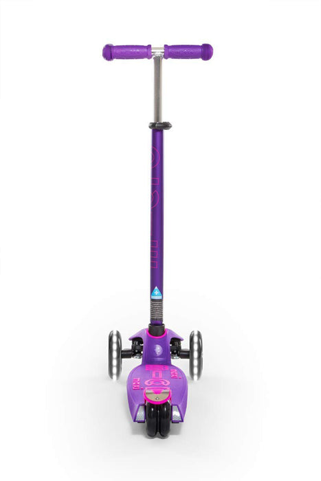 Maxi Scooter with LED Wheels - Purple
