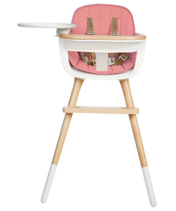 Micuna Ovo Max Luxe High Chair and Seat Fabric - Pink