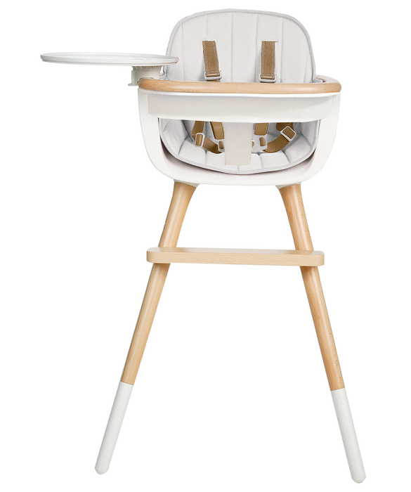 Micuna Ovo Max Luxe High Chair and Seat Fabric - White