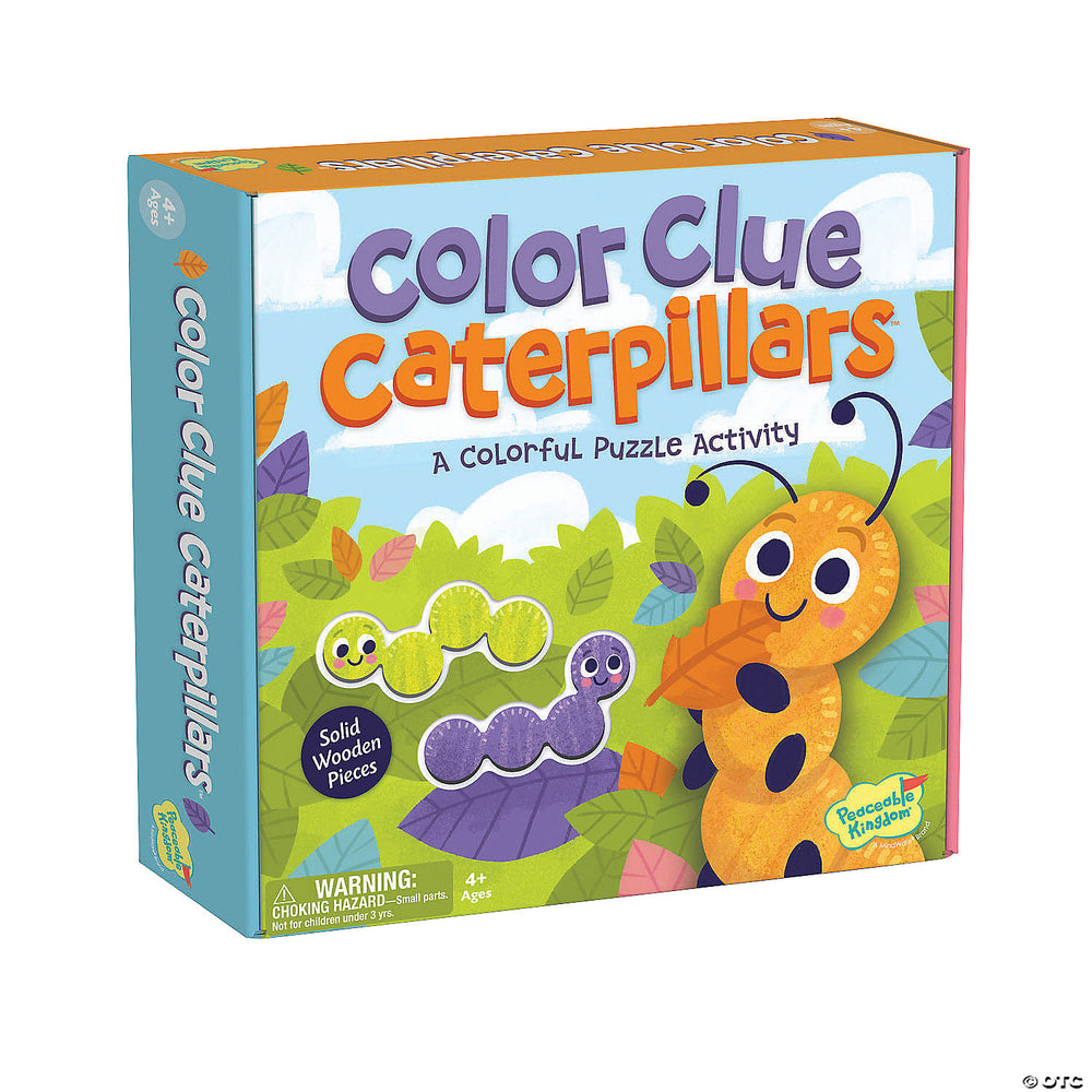 Peaceable Kingdom Color Clue Caterpillars
