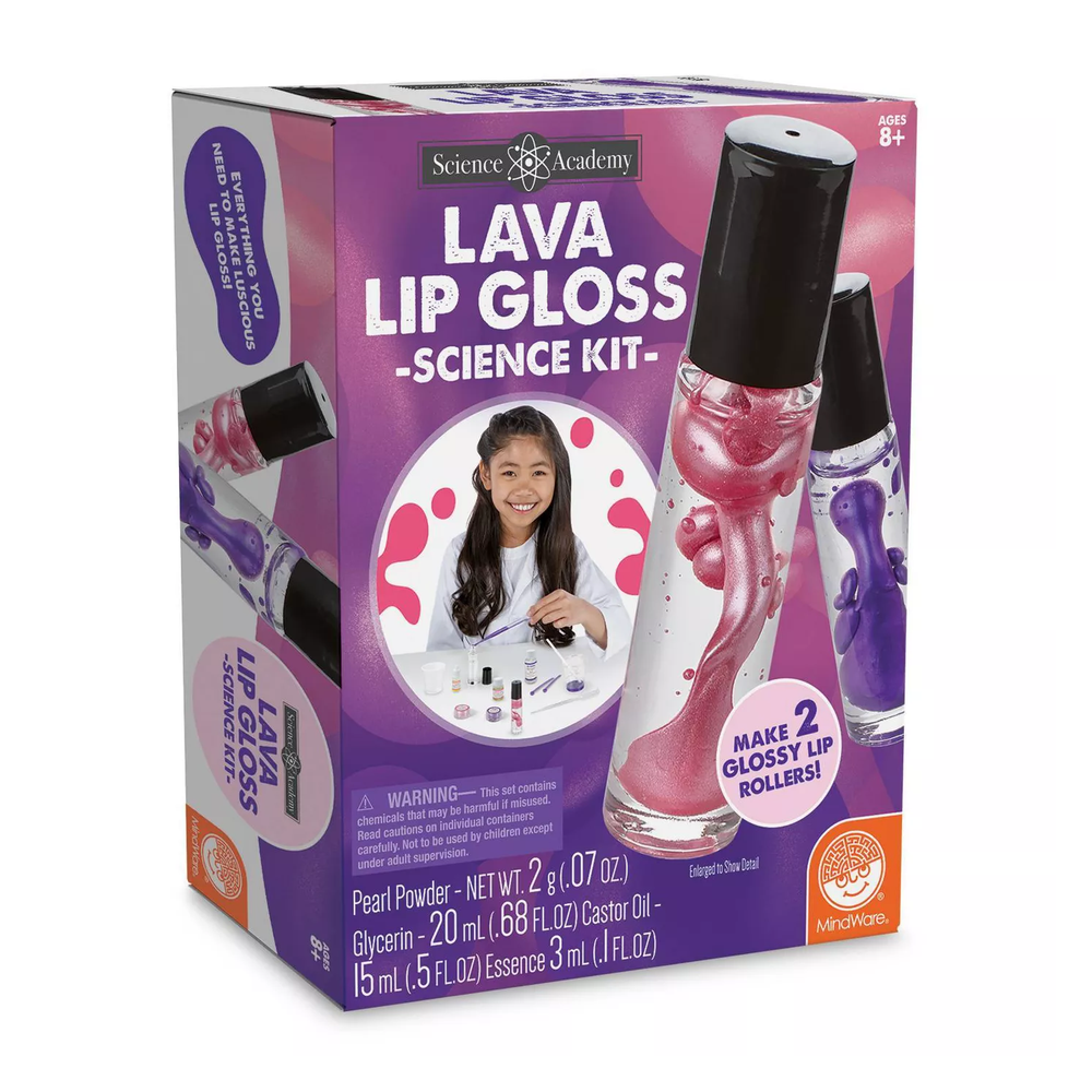 Mindware Science Academy Lava Lip Gloss Science Kit