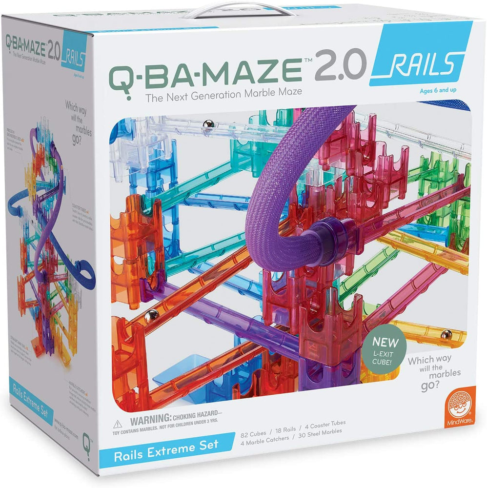 Mindware Q-Ba-Maze 2.0 Rails Extreme Set