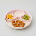 Miniware Healthy Meal Set - Dove Grey / Cotton Candy