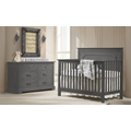 Nest Emerson 5-in-1 Convertible Crib with Wood Panel