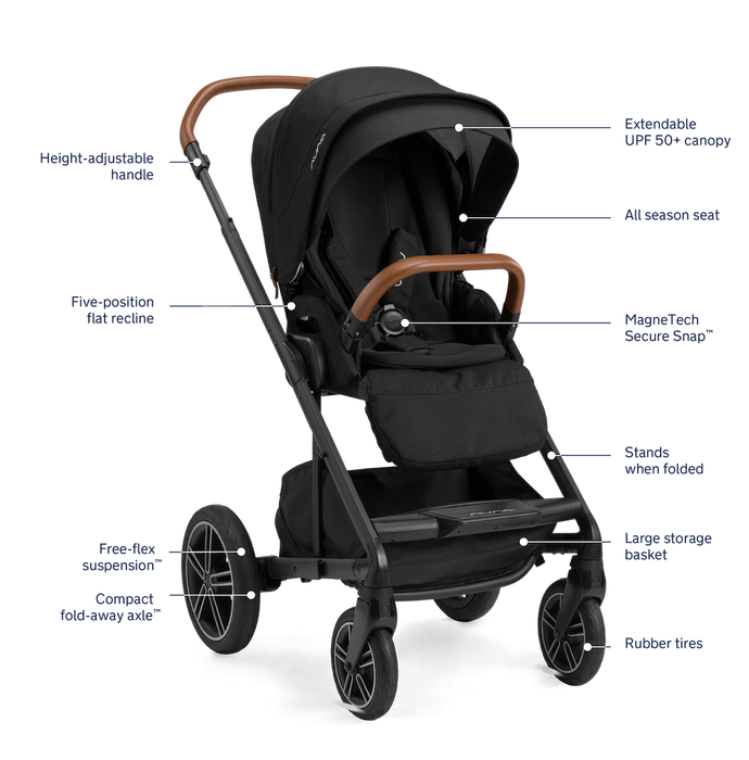 Nuna MIXX next Stroller and PIPA urbn Car Seat Travel System